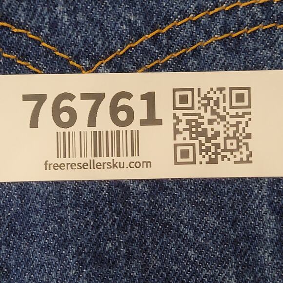 Vintage LEVIS 517 Bootcut Jeans 38x31 Dark-Wash - Picture 14 of 16